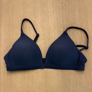 Lululemon Waterside Classic Navy Women's Swim Top Size 4